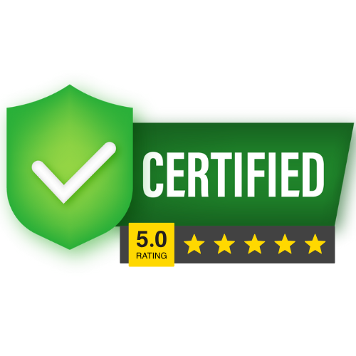 5 Star Certified Rating Badge