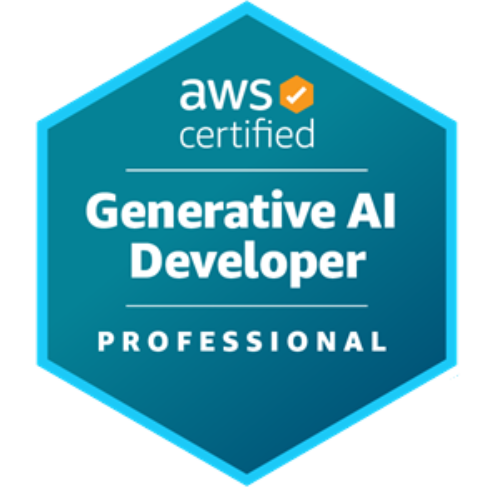 AWS Certified Generative AI Developer Professional Badge