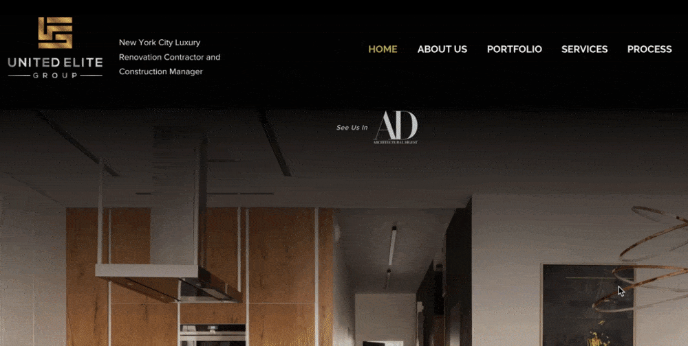 Renovations Company Website